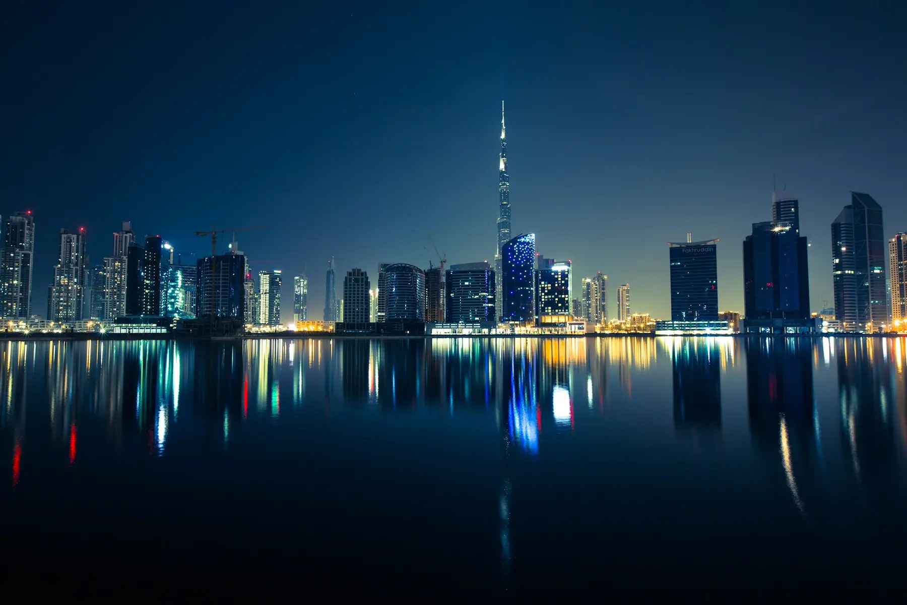 Iconic Dubai view: Dubai · After Dark